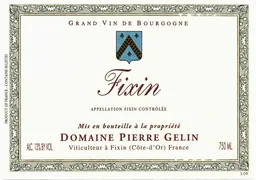 Domaine Pierre Gelin Fixin