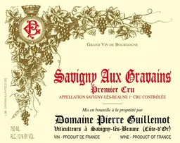 Domaine Pierre Guillemot Savigny-les-Beaune Aux Gravains Premier Cru