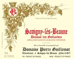 Domaine Pierre Guillemot Savigny-les-Beaune Dessus les Golardes Blanc
