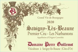 Domaine Pierre Guillemot Savigny-les-Beaune Les Narbantons Premier Cru