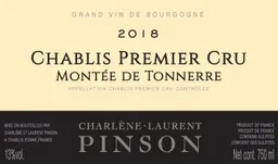 Chablis Montee de Tonnerre Premier Cru