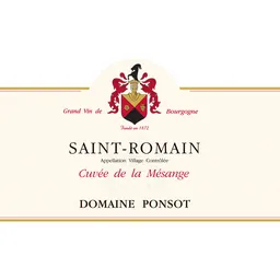 Saint-Romain Blanc Cuvee de la Mesange