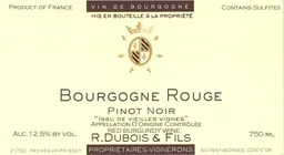 Bourgogne Rouge Vieilles Vignes