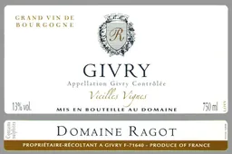 Domaine Ragot Vieilles Vignes