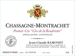 Chassagne-Montrachet Clos de la Boudriotte Rouge Premier Cru