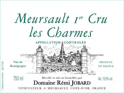 Domaine Remi Jobard Meursault Les Charmes Premier Cru