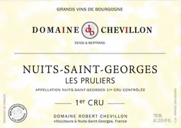 Domaine Robert Chevillon Nuits-Saint-Georges Les Pruliers Premier Cru