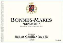 Domaine Robert Groffier Pere & Fils Bonnes Mares Grand Cru