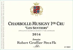 Chambolle-Musigny Les Sentiers Premier Cru