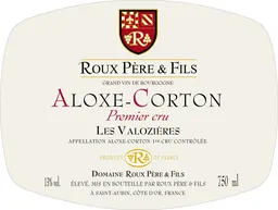 Domaine Roux Pere & Fils Aloxe-Corton Les Valozieres Premier Cru