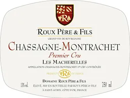 Chassagne-Montrachet Les Macherelles Premier Cru