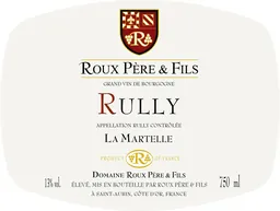 Domaine Roux Pere & Fils Rully La Martelle Rouge