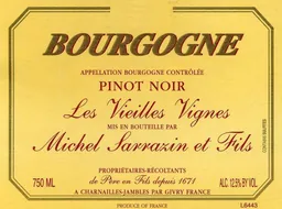 Bourgogne Rouge Vieilles Vignes