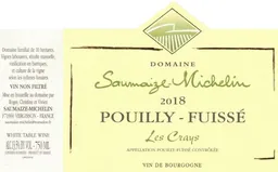 Domaine Saumaize-Michelin Pouilly-Fuisse Les Crays