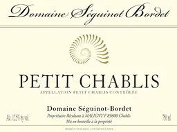 Domaine Seguinot-Bordet Petit Chablis