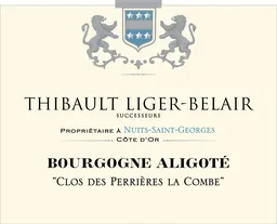 Bourgogne Aligote Clos des Perrieres La Combe