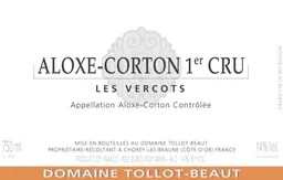Aloxe Corton Les Vercots Premier Cru