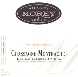 Chassagne-Montrachet Les Caillerets Premier Cru