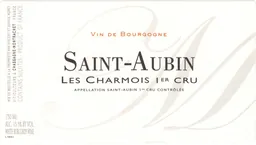 Saint-Aubin Les Charmois Premier Cru