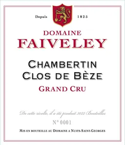 Faiveley Chambertin Clos de Beze Grand Cru