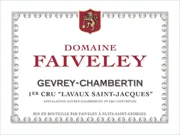 Gevrey-Chambertin Lavaux St-Jacques Premier Cru