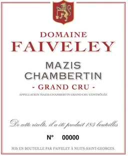 Faiveley Mazis-Chambertin Grand Cru