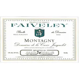 Montagny, Domaine de la Croix Jacquelet