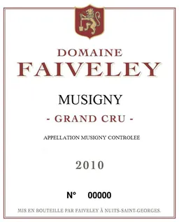 Faiveley Musigny Grand Cru