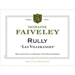 Faiveley Rully Les Villeranges Blanc
