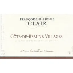 Cote de Beaune Villages