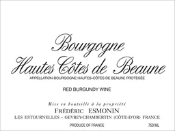 Frederic Esmonin Bourgogne Hautes Cotes de Beaune Rouge