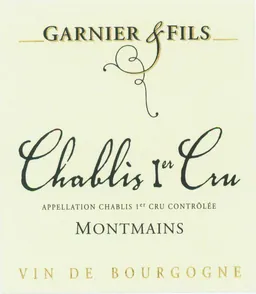 Chablis Montmains Premier Cru