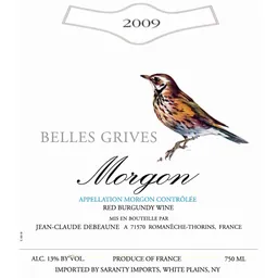 Morgon Belles Grives