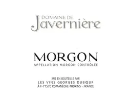 Morgon Domaine de Javerniere