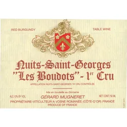 Nuits St Georges Les Boudots
