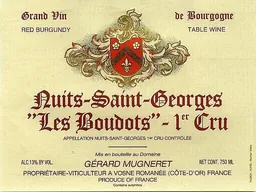 Nuits-St-Georges Les Boudots Premier Cru