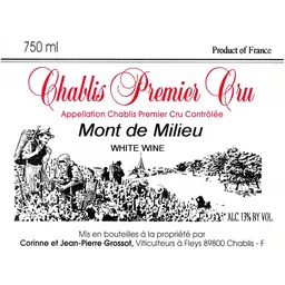 Mont de Milieu Chablis Premier Cru