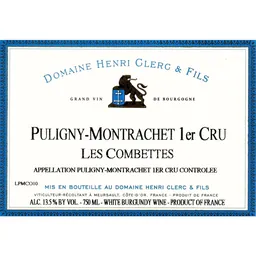 Les Combettes Puligny Montrachet Premier Cru