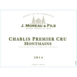 Chablis Montmains Premier Cru