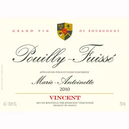 Pouilly-Fuisse Marie-Antoinette