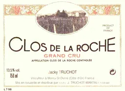 Jacky Truchot Martin Clos de la Roche Grand Cru