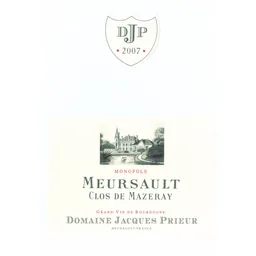 Meursault Clos de Mazeray