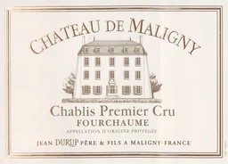 Chateau de Maligny Chablis Fourchaume Premier Cru
