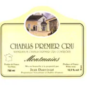 Chablis Premier Cru Montmains