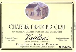 Chablis Vaillons Premier Cru