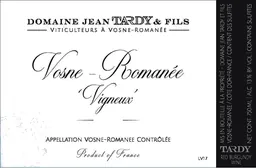 Jean Tardy Vosne-Romanee Vigneux