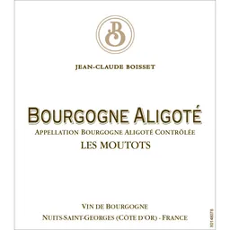 Bourgogne Aligote Les Moutots