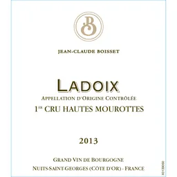 Jean-Claude Boisset Ladoix Hautes Mourottes Premier Cru