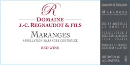 Jean-Claude Regnaudot et Fils Jean-Claude Regnaudot Maranges