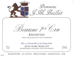 Beaune Epenottes Premier Cru